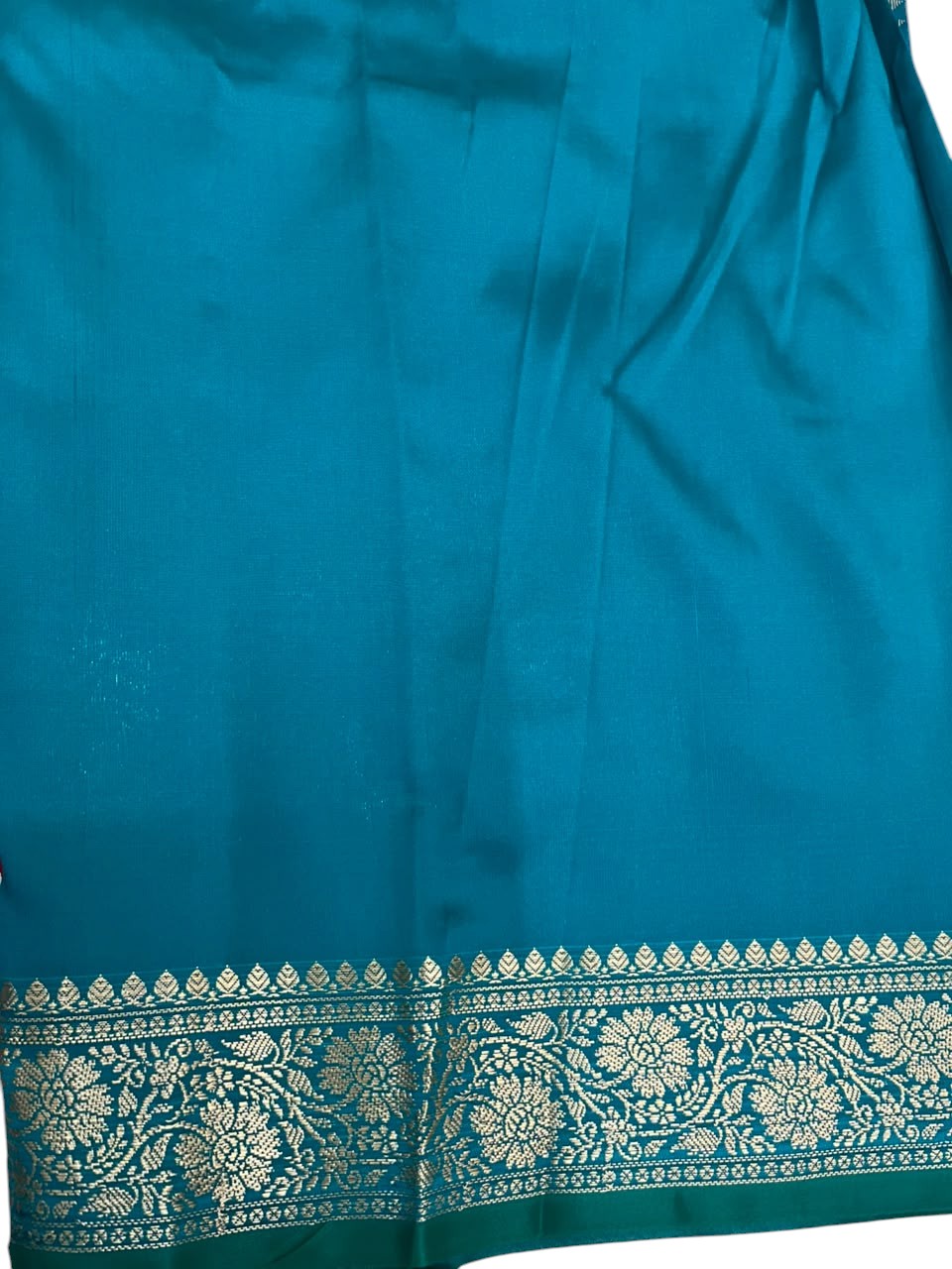 Southloom Satin Banarasi Silk Saree with Woven Work on Body and Borders In Maroon