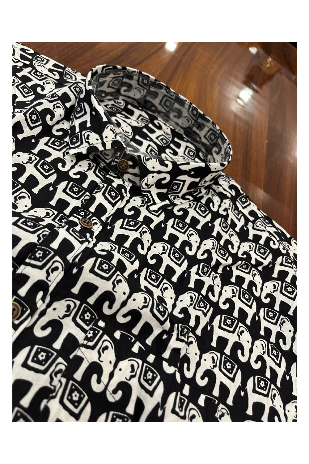 Southlooom Jaipur Pure Cotton Printed Shirt For Men (4XL)