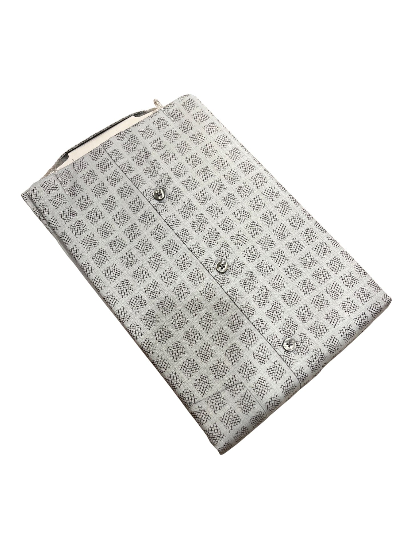 Southloom Pure Cotton Green Printed Shirt (44 HS)