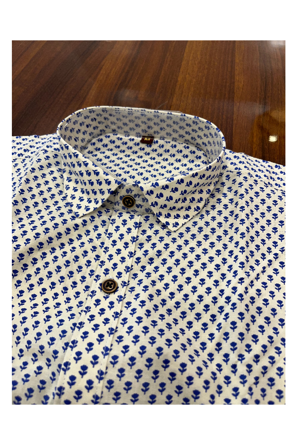 Southloom Jaipur Pure Cotton Printed Shirt For Men (Medium)