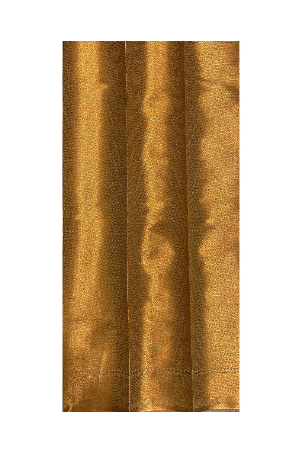 Southloom Banarasi Silk Brocade Bridal Saree WIth Woven Borders And Blouse Piece in Beige
