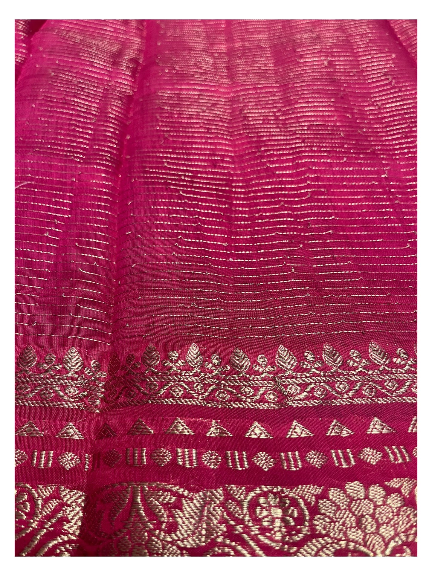 Southloom Banarasi Semi Silk Saree with Woven Work on Body (Green)