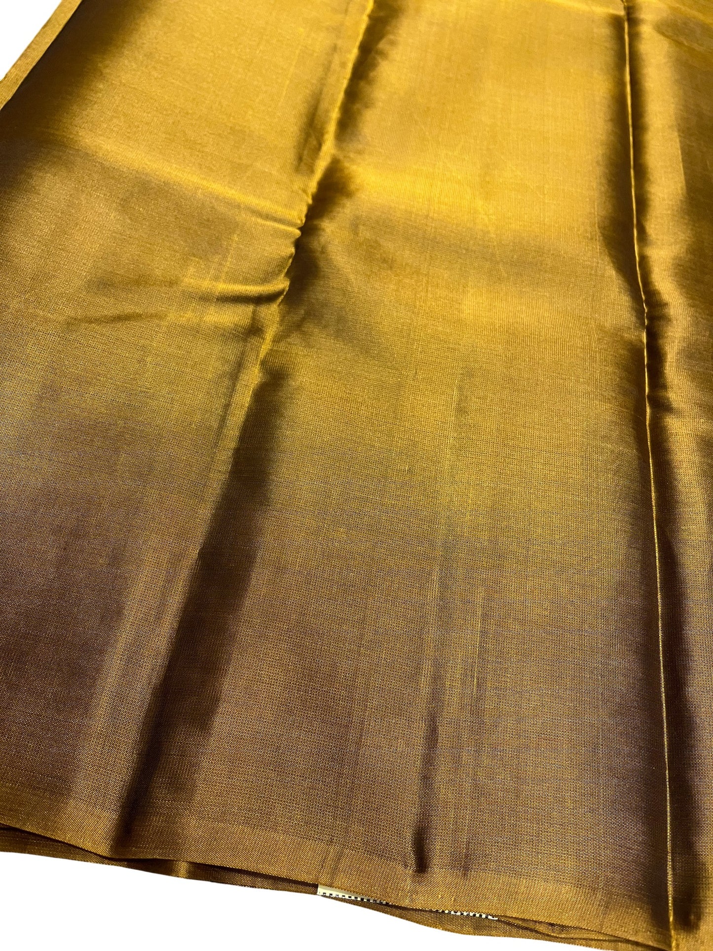 Southloom Pure Handloom Kanchipuram Silk Saree with Butta Work (Green & Golden)