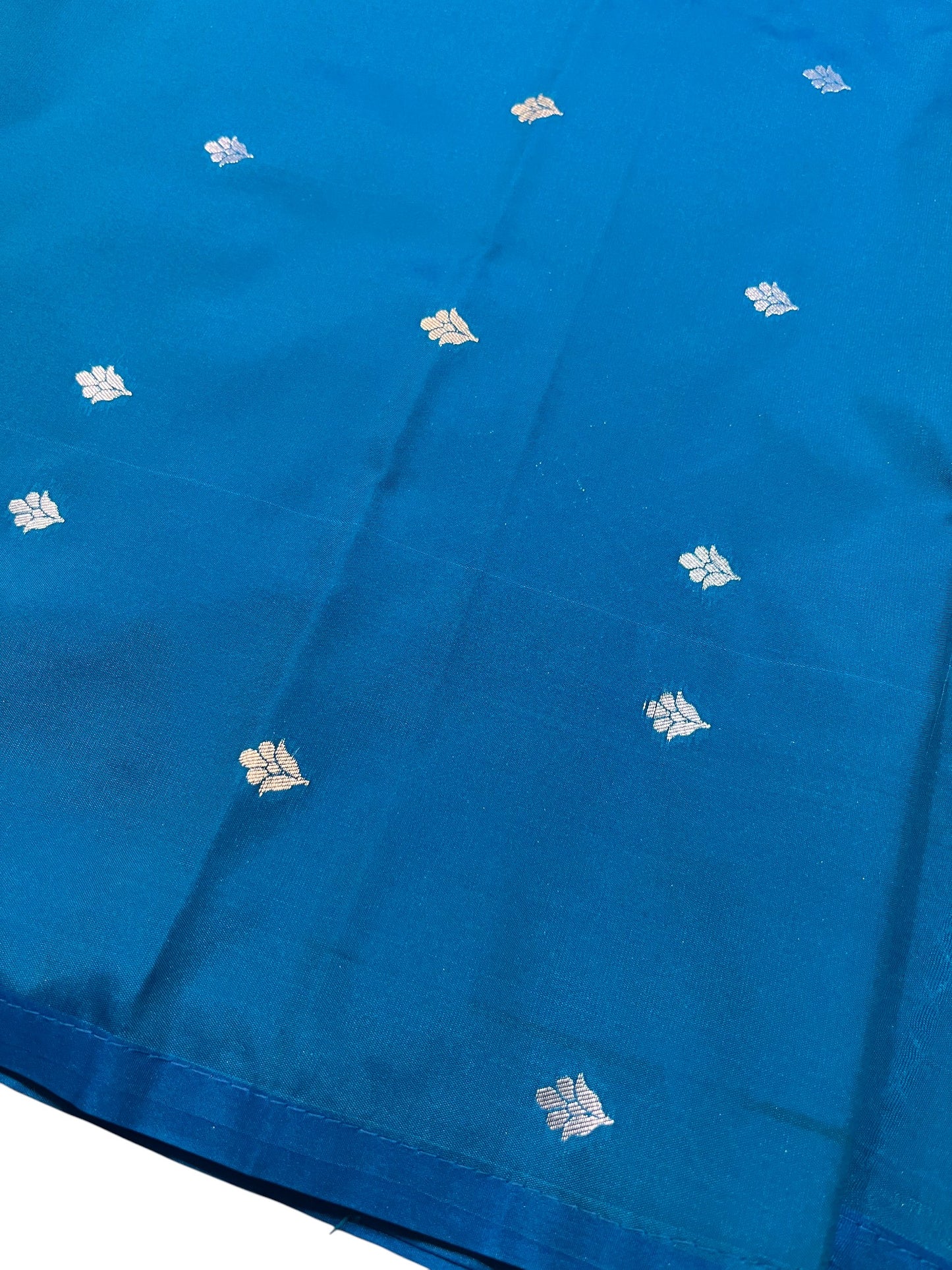 Southloom Pure Banarasi Silk Saree with Woven Work on Body and Borders