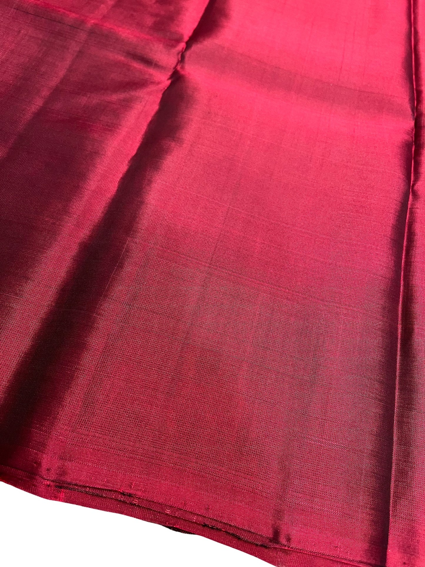 Southloom Pure Handloom Kanchipuram Silk Saree with Butta Work (Golden & Maroon)