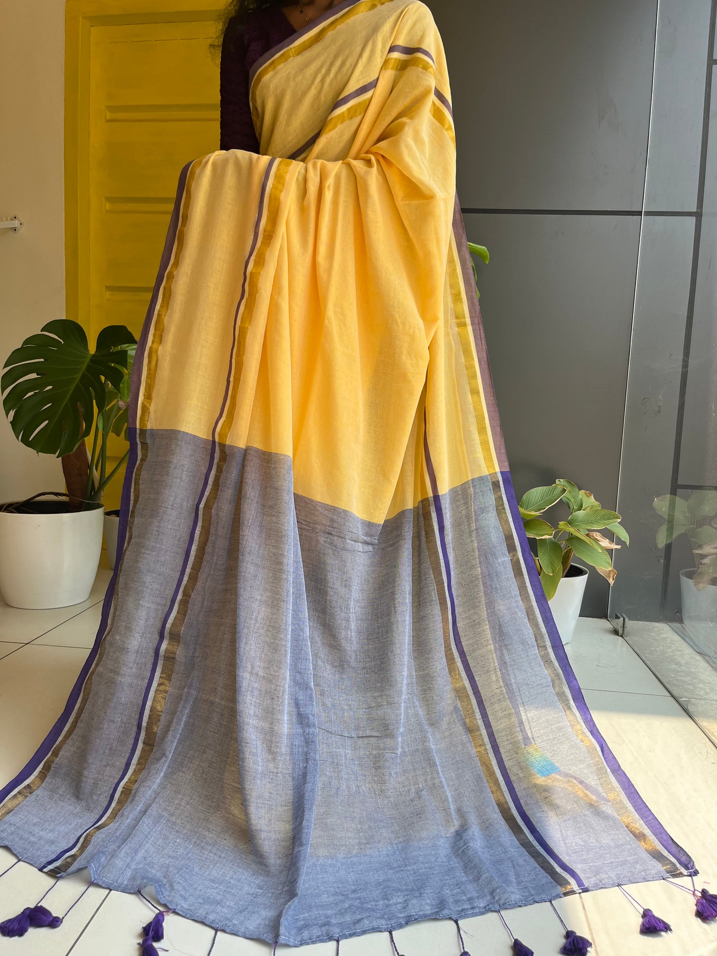 Kerala Mul Cotton Soft Fabric Saree SL215