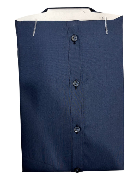 Southloom Pure Cotton Blue Plain Shirt (38 FS)