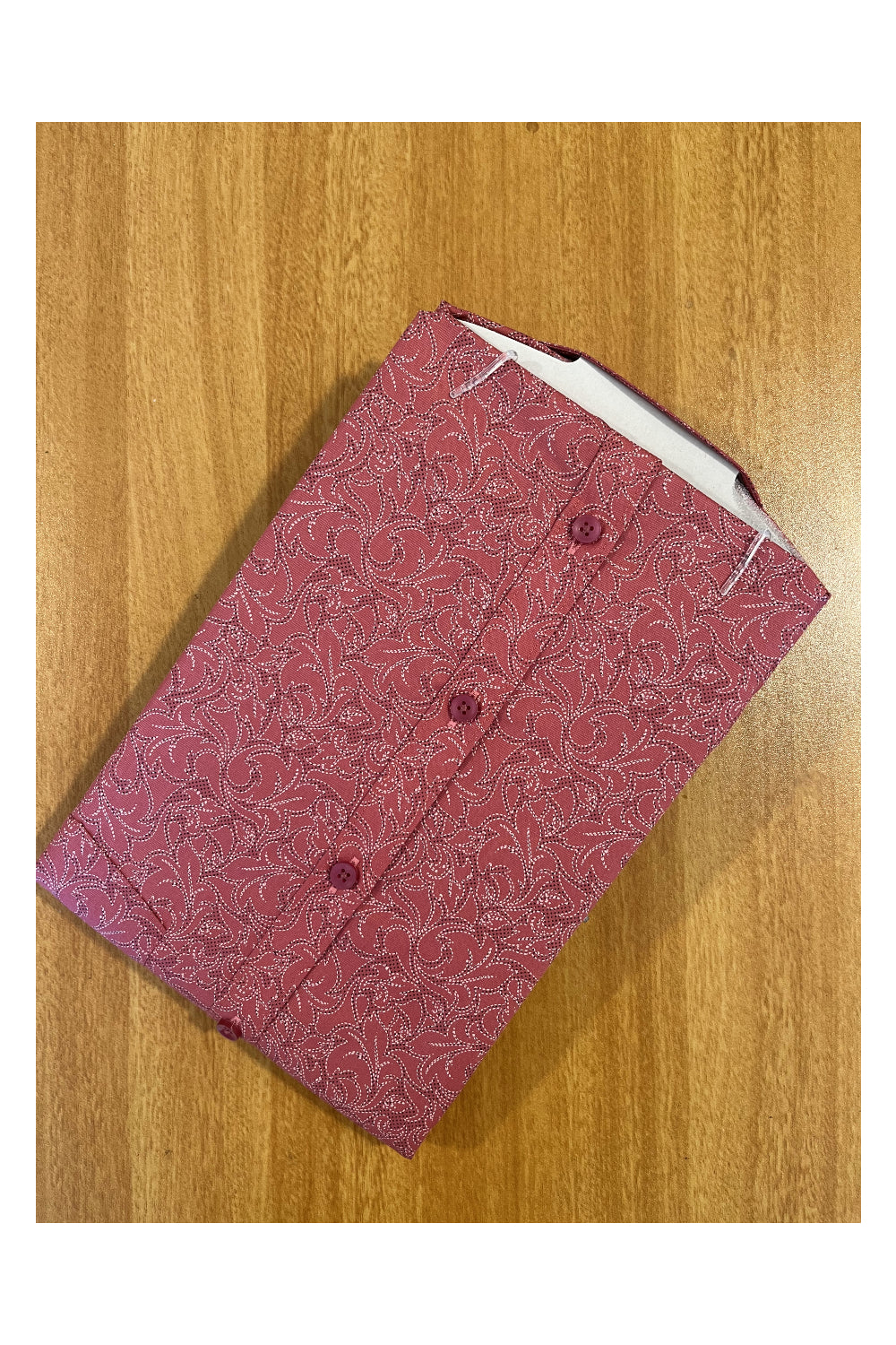 Pure Cotton Pink Printed Shirt SLSHIRT 38 HS