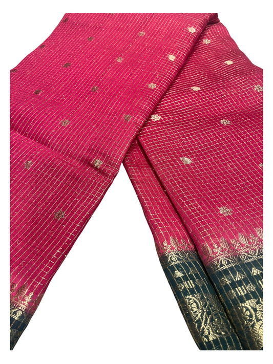 Southloom Banarasi Semi Silk Saree with Woven Work on Body