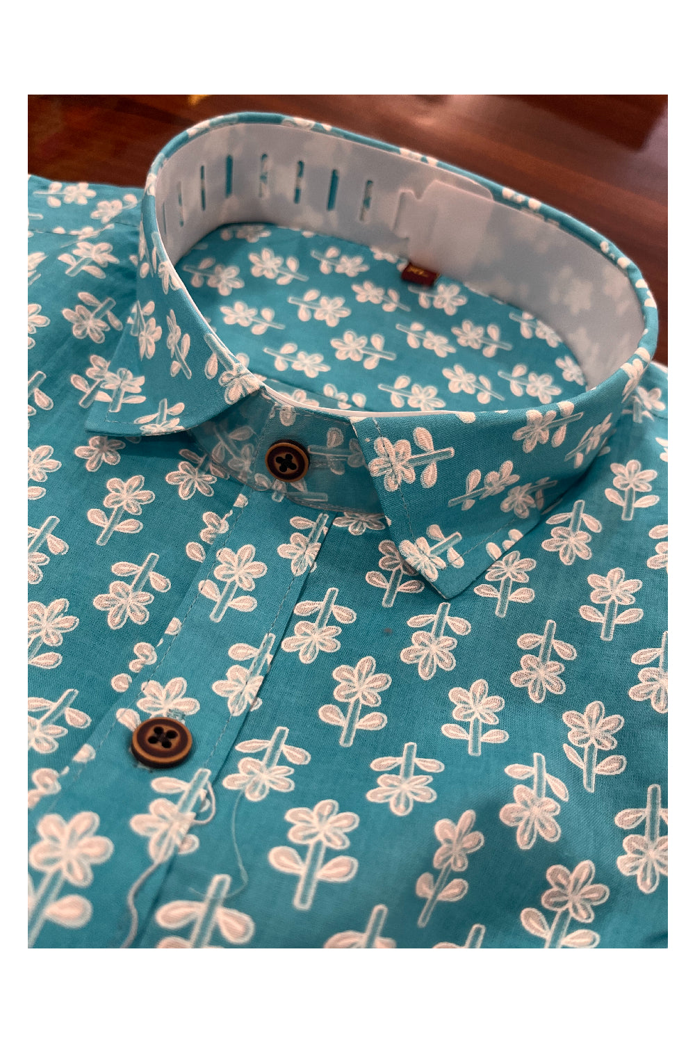 Southloom Jaipur Pure Cotton Printed Shirt For Men (XL)