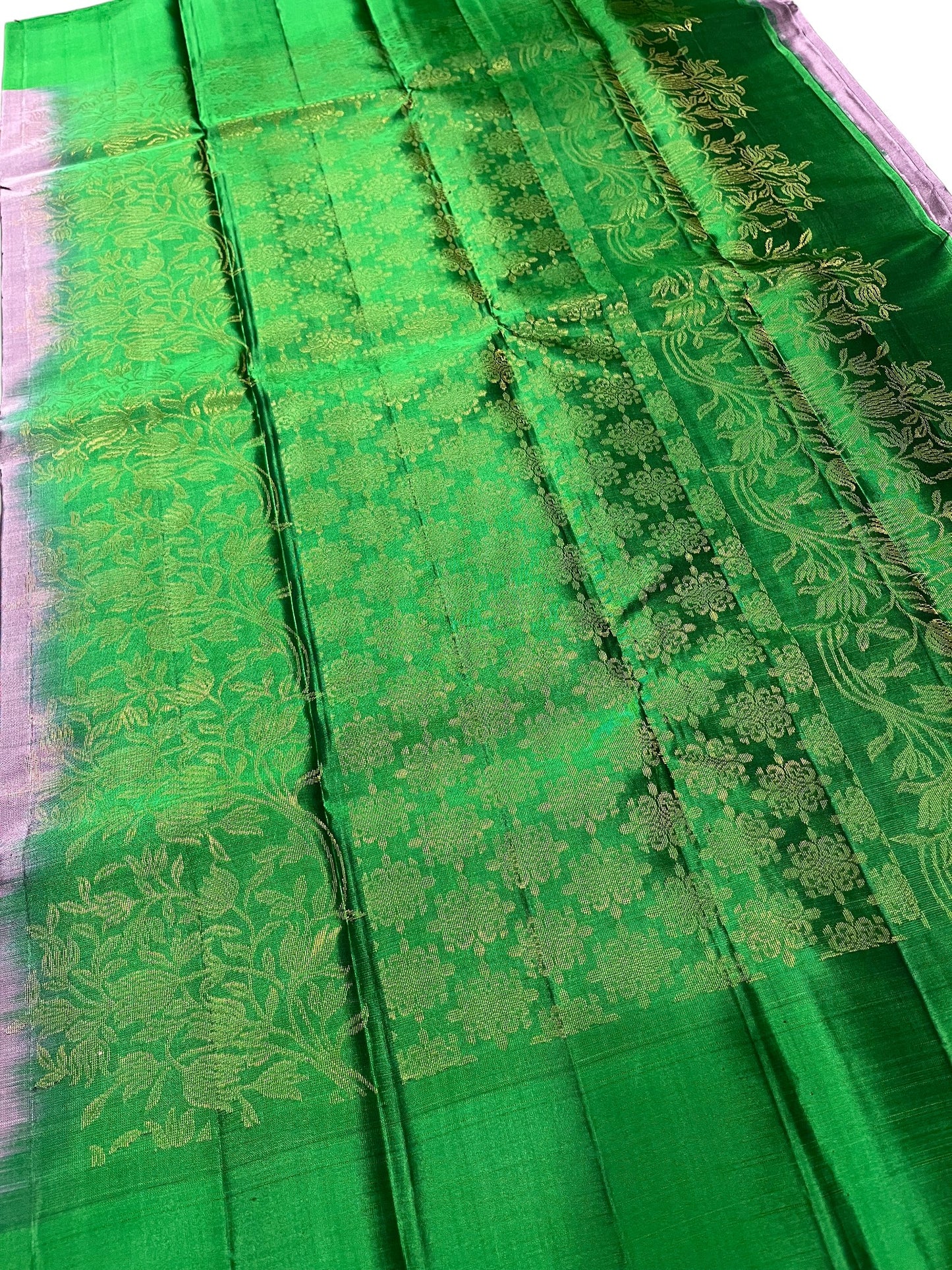 Southloom Pure Handloom Kanchipuram Silk Saree with Butta Work