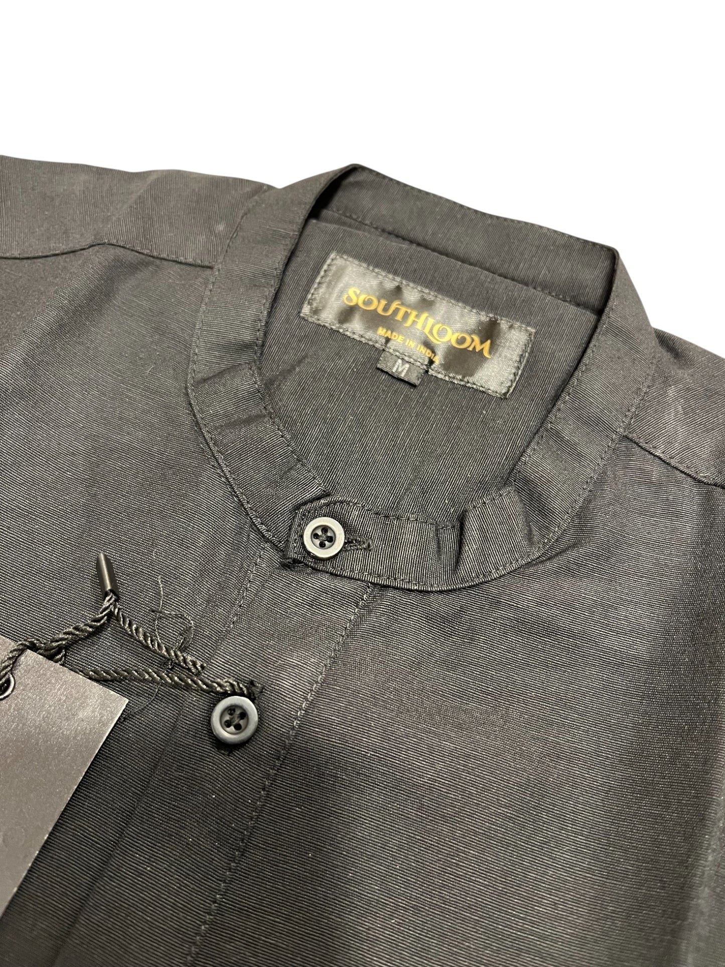 Southloom White Short Cotton Kurta Shirt for Men