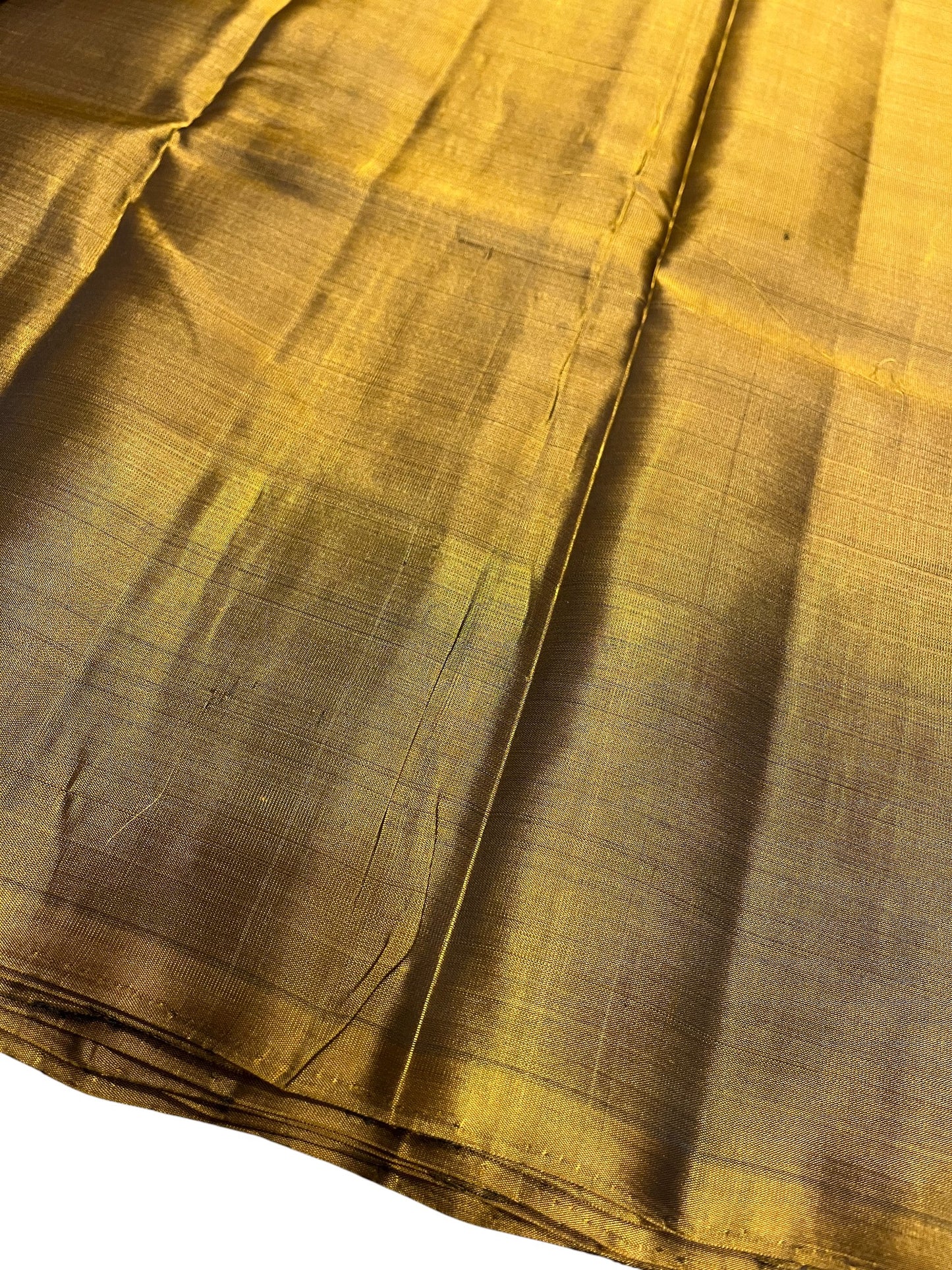 Southloom Pure Handloom Kanchipuram Silk Saree with Butta Work (Blue & Golden)