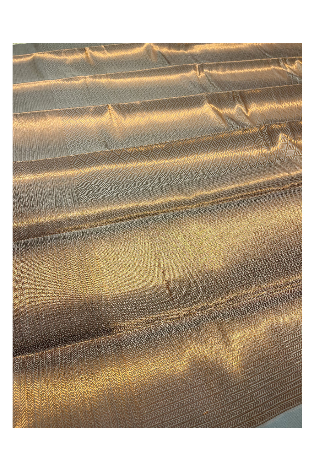 Southloom Premium Semi Silk Zari Work Brocade Saree in Bridal Brown with Matching Pallu