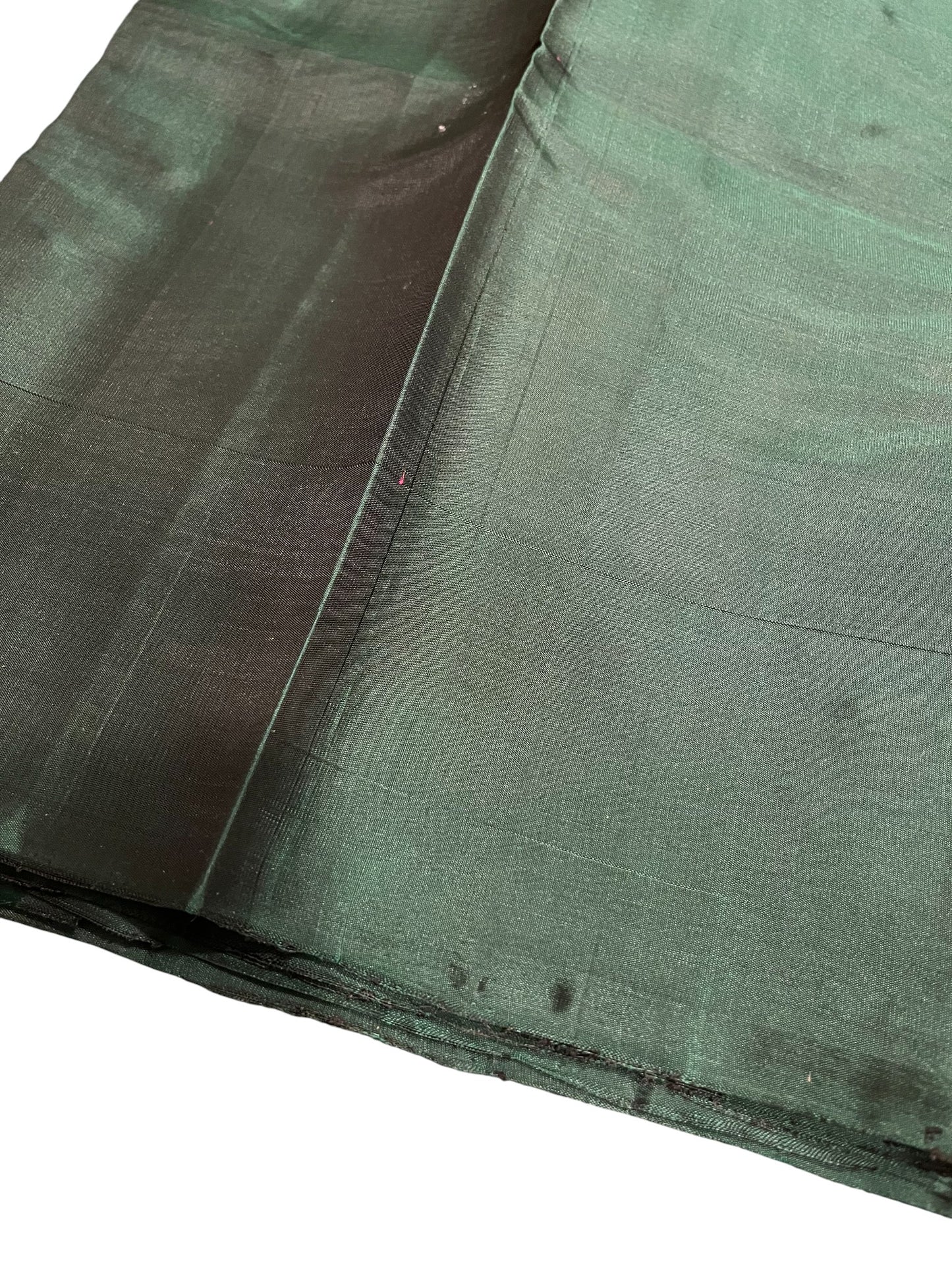 Southloom Pure Handloom Kanchipuram Silk Saree with Butta Work(Magenta& Green)