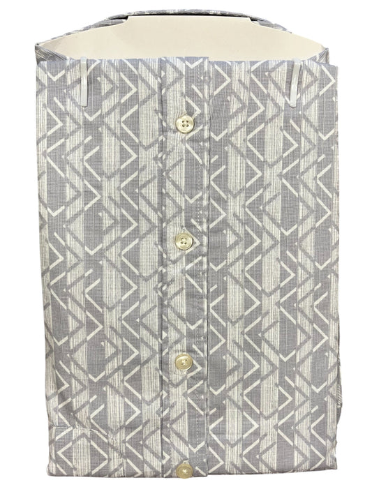 Southloom Pure Cotton Shirt with Gray Printed(38 HS)