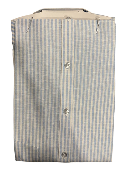 Southloom Pure Cotton Blue Lines Shirt(XL FS)