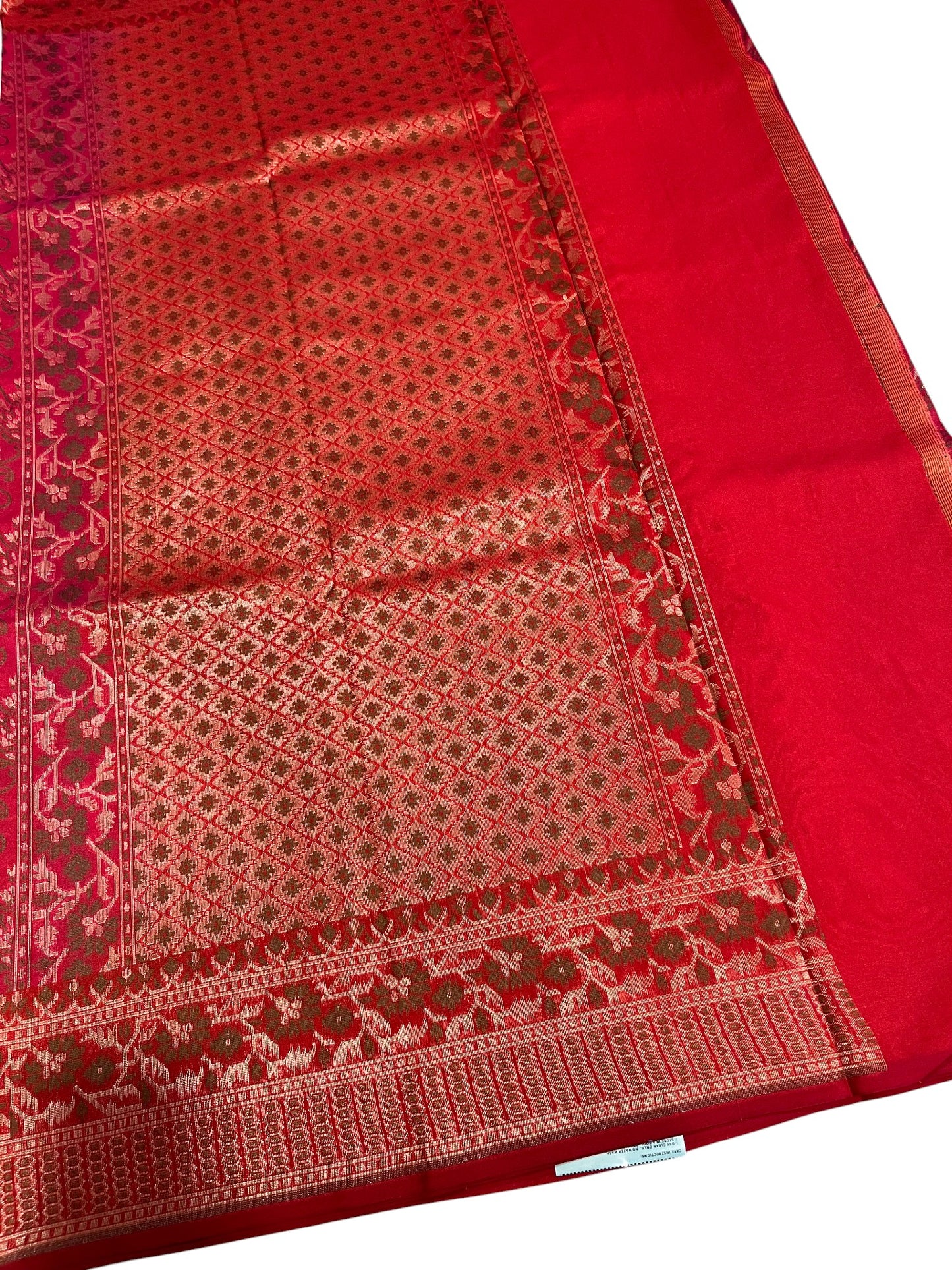 Southloom Banarasi Silk Saree with Woven Work on Body and Borders