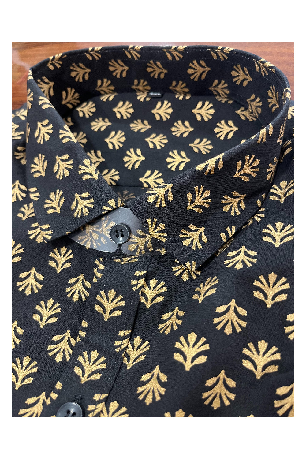 Southloom Jaipur Pure Cotton Printed Shirt For Men (4XL)