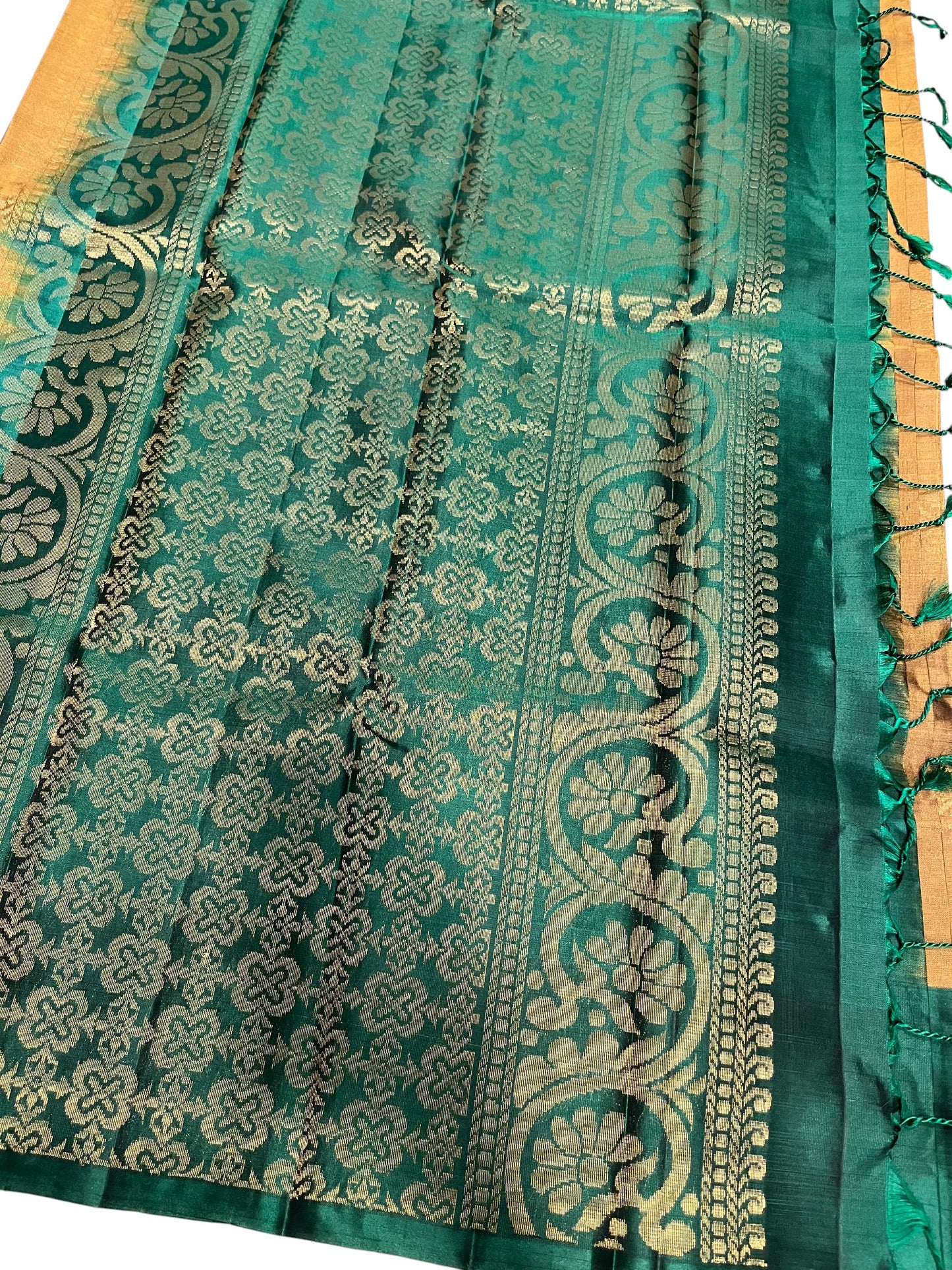 Southloom Pure Handloom Kanchipuram Silk Saree with Butta Work