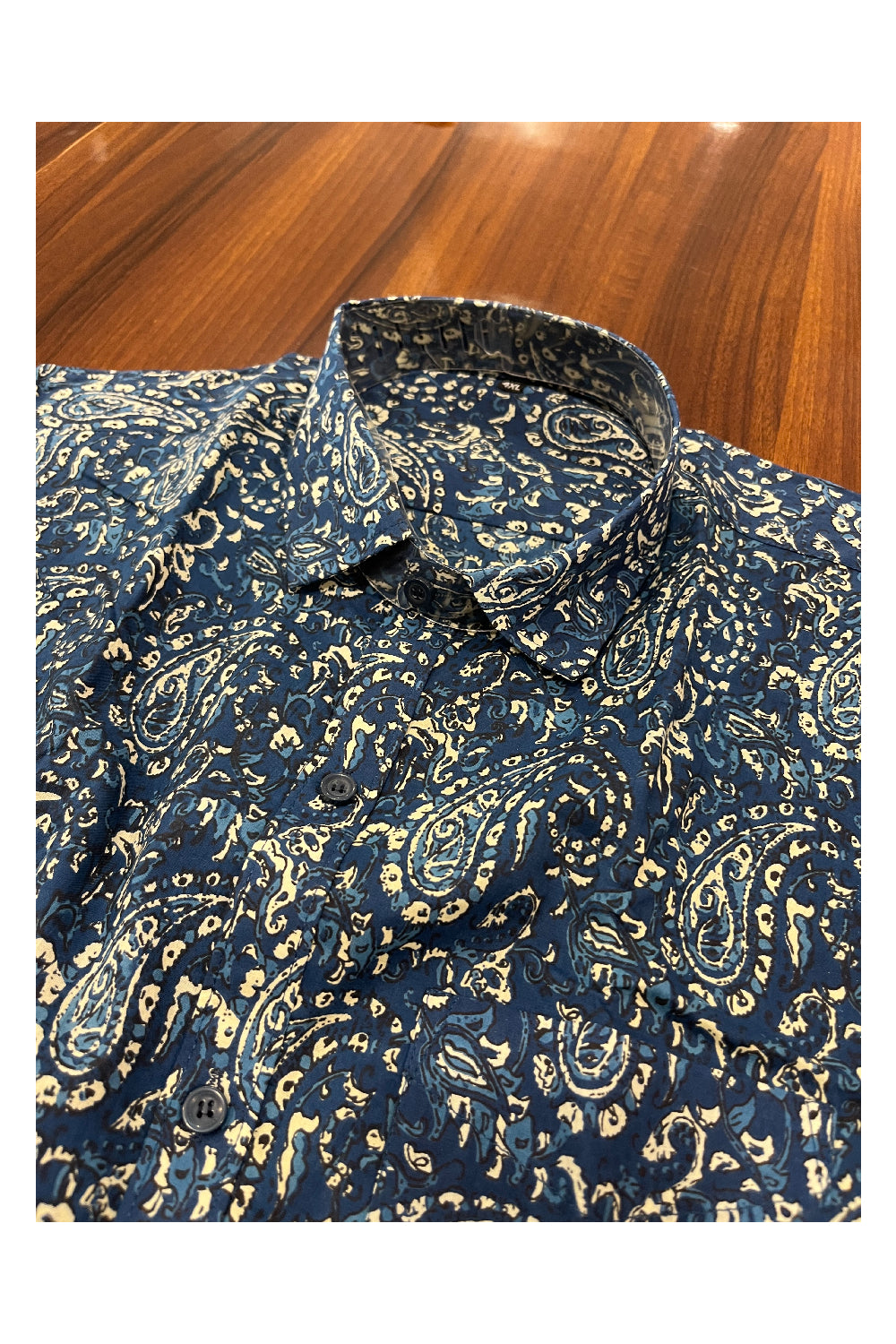 Southlooom Jaipur Pure Cotton Printed Shirt For Men (4XL)