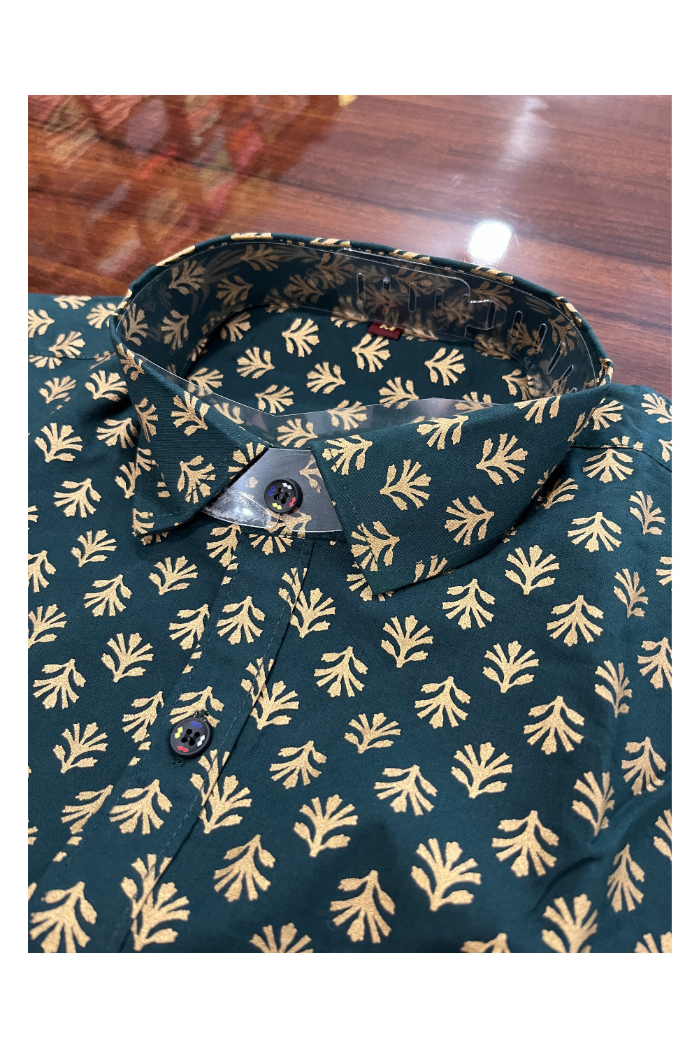Southloom Jaipur Pure Cotton Printed Shirt For Men (Medium)