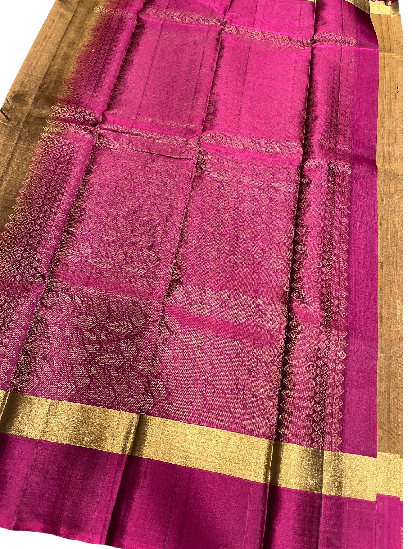 Southloom Pure Handloom Kanchipuram Silk Saree with Butta Work