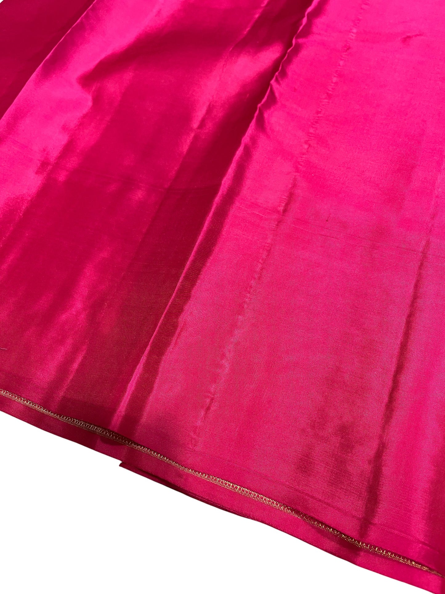 Southloom Premium Bridal Handloom Kanchipuram Silk Saree With Butta Works (Green)