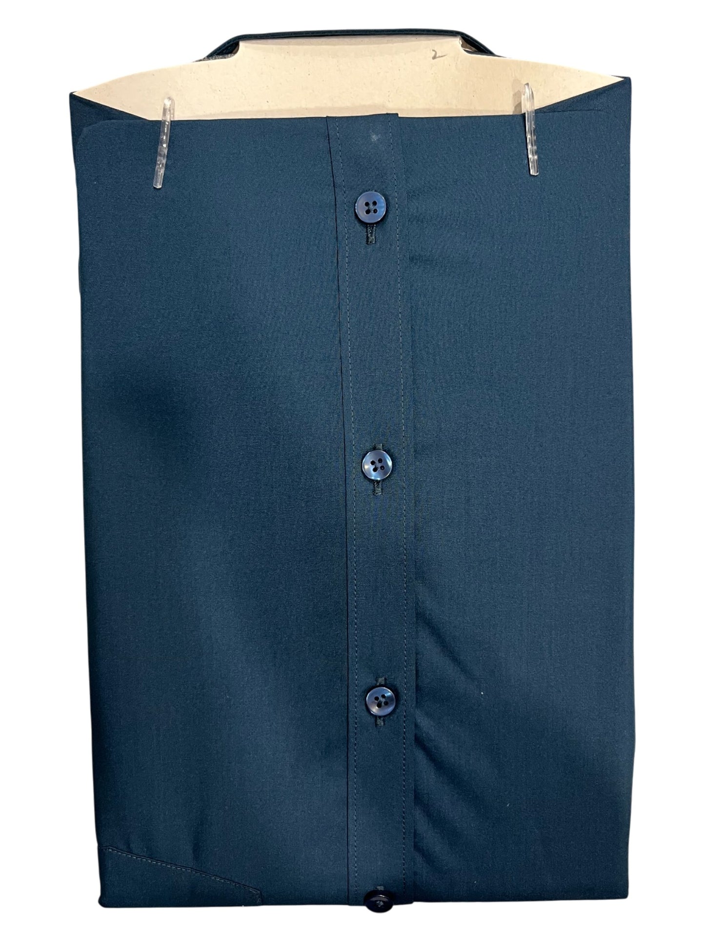 Southloom Pure Cotton Blue Plain Shirt (38 FS)