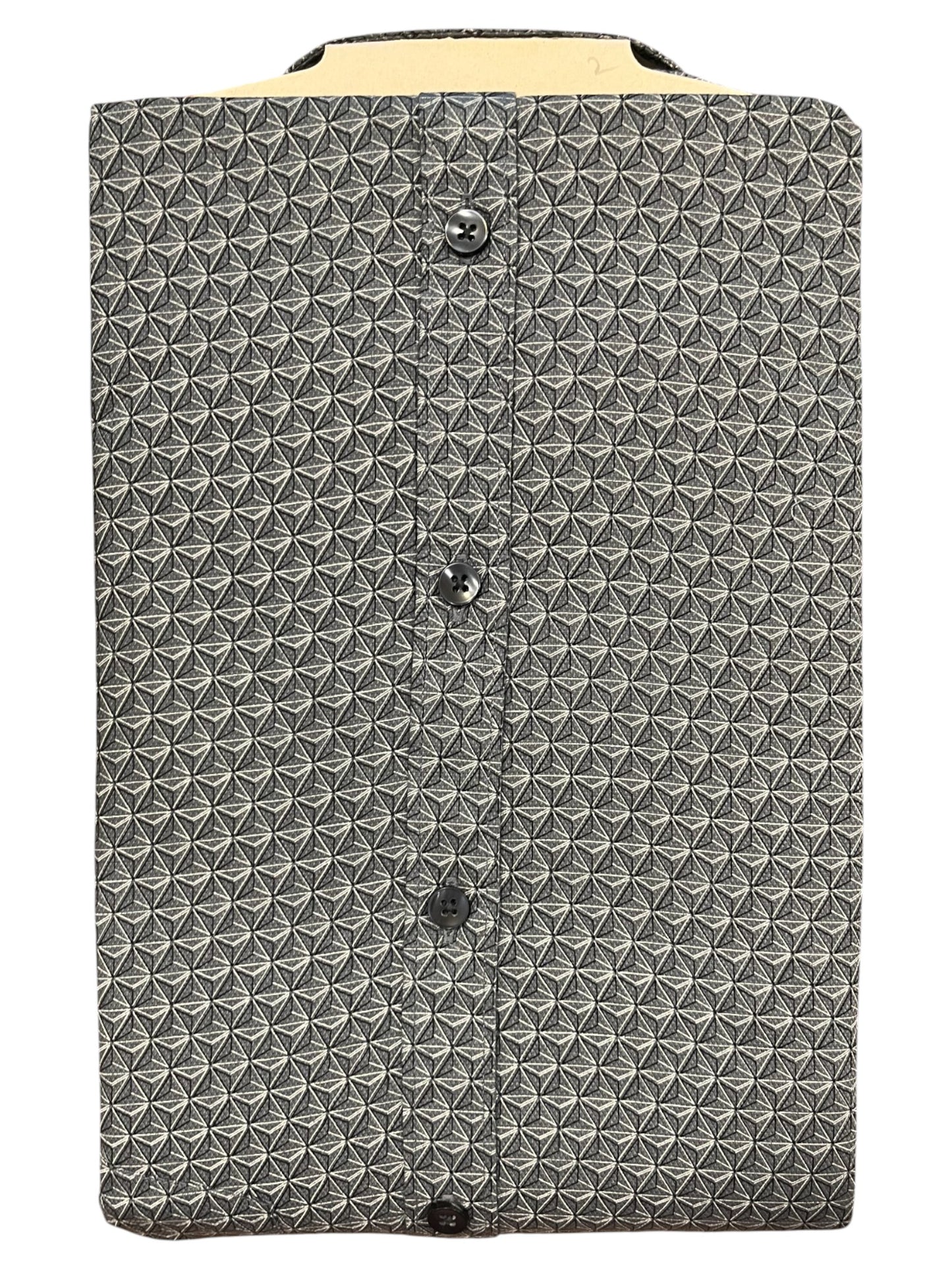 Southloom Pure Cotton Shirt with Black Printed SLSHIRT 38 HS