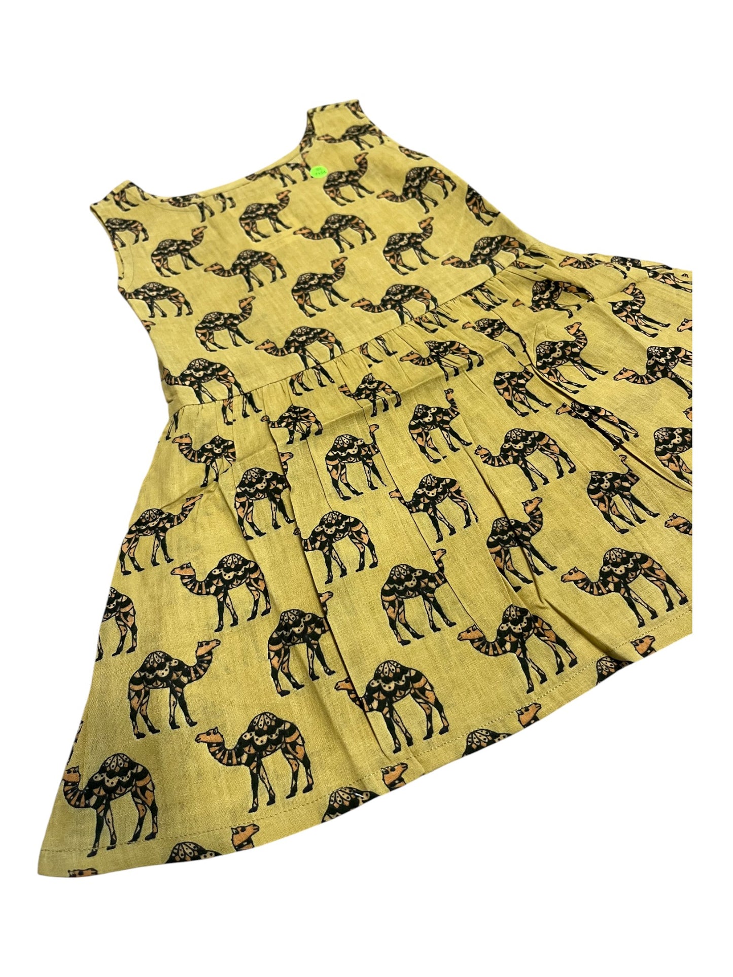 Southloom Pure Cotton Jaipur Printed Frocks for Girls (Age 1-2)