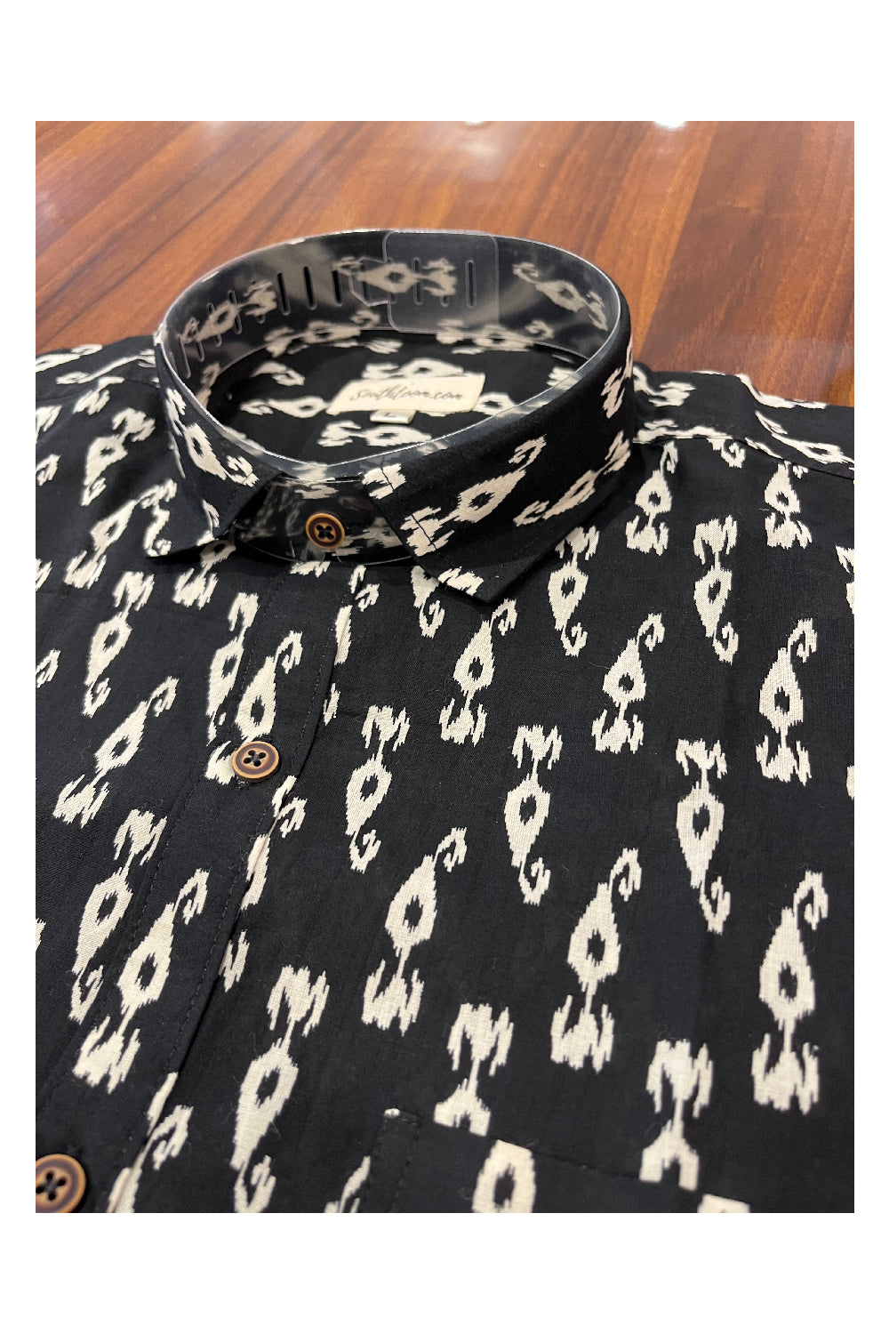 Southloom Jaipur Pure Cotton Printed Shirt For Men (Large)