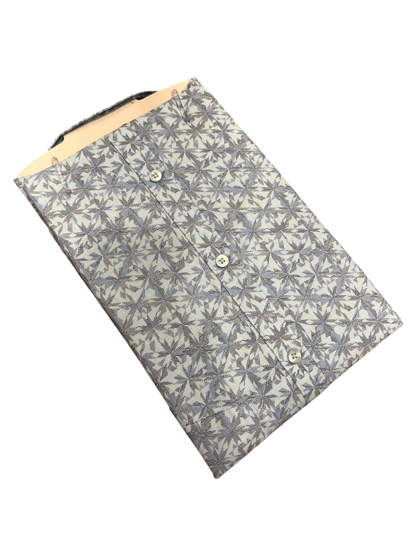 Southloom Pure Cotton Blue Printed Shirt SLSHIRT 44 FS