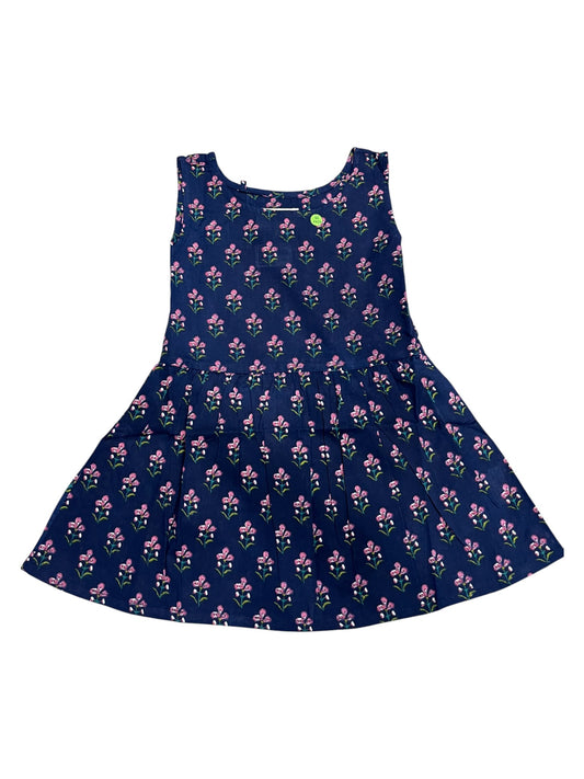 Southloom Pure Cotton Jaipur Printed Frocks for Girls (Age 1-2)