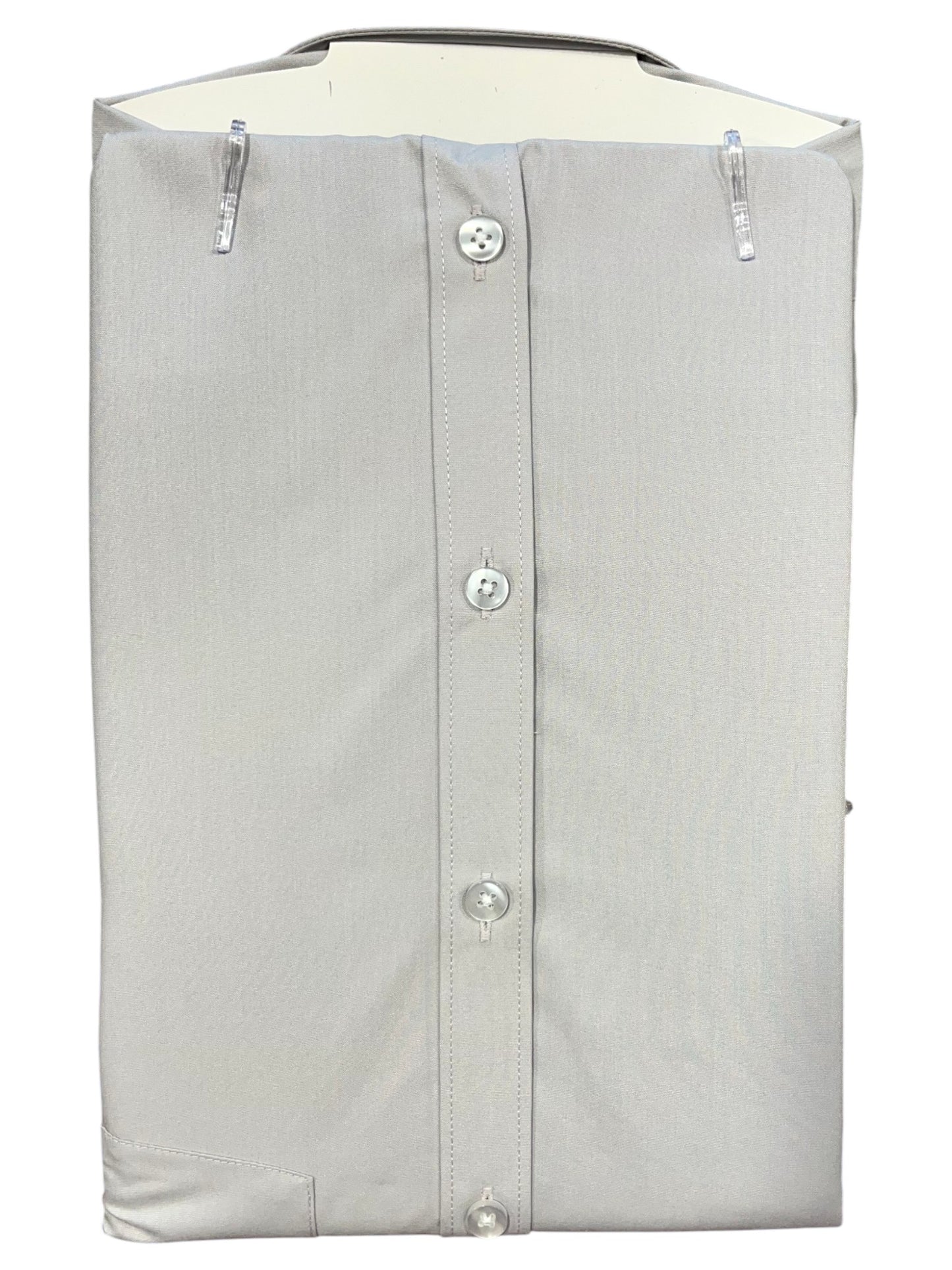 Southloom Pure Cotton Grey plain Shirt (38 HS)