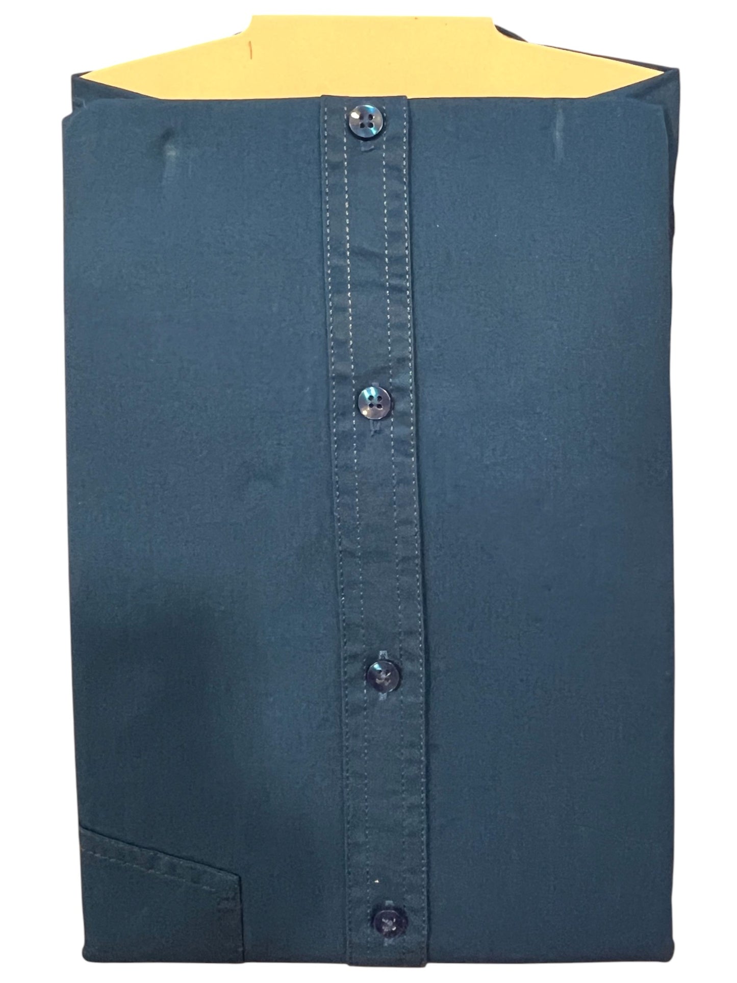 Southloom Pure Cotton Blue plain Shirt (42 HS)