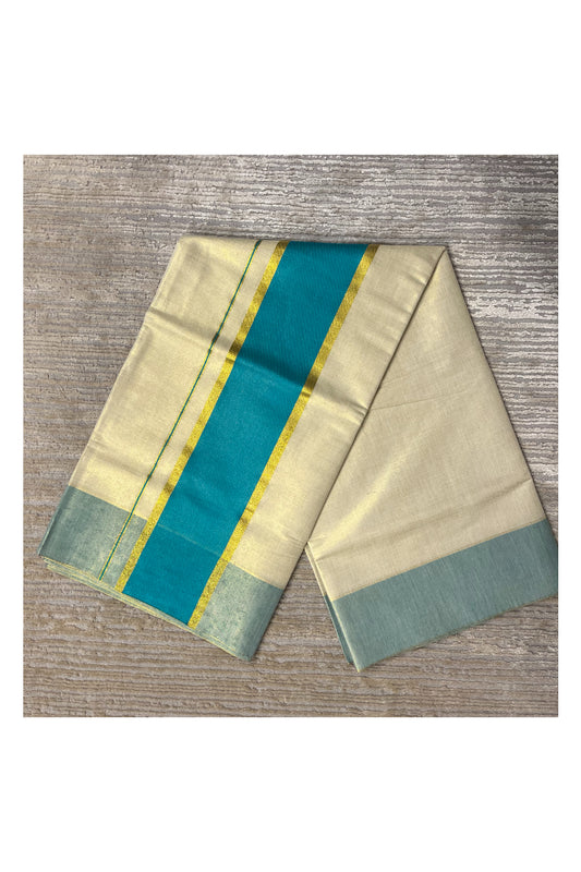 Southloom Kerala Tissue Kasavu Saree