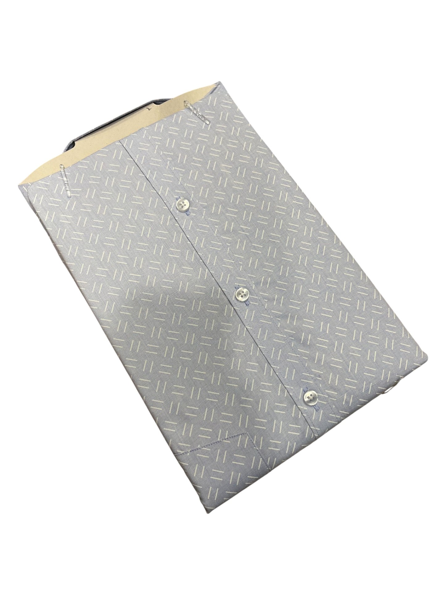 Southloom Pure Cotton Blue Printed Shirt (XL HS)