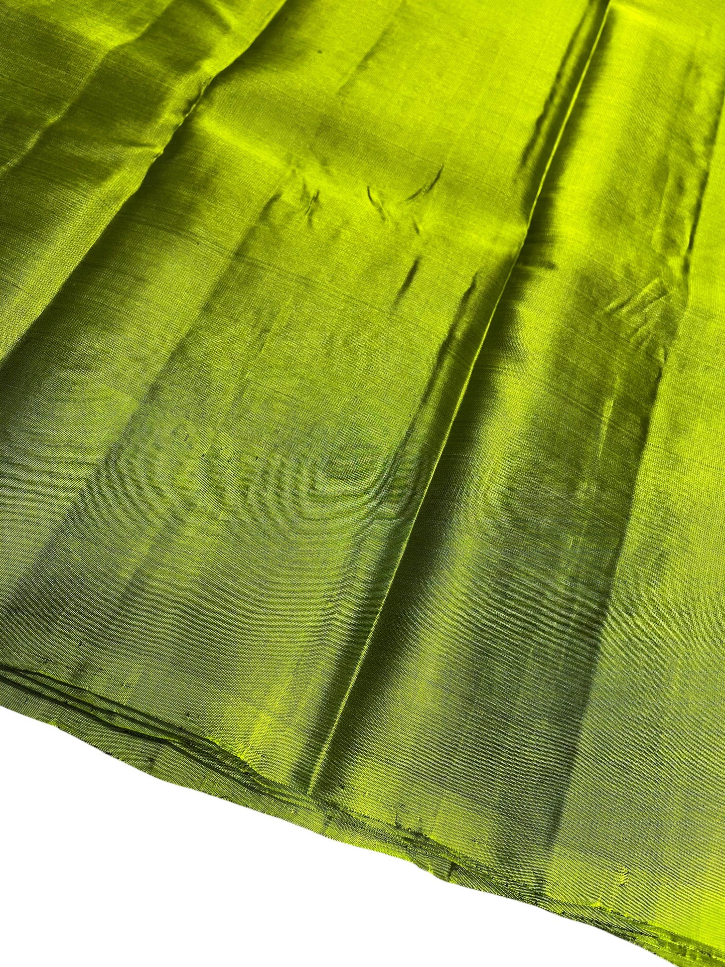 Southloom Pure Handloom Kanchipuram Silk Saree with Butta Work (Green & Magenta)