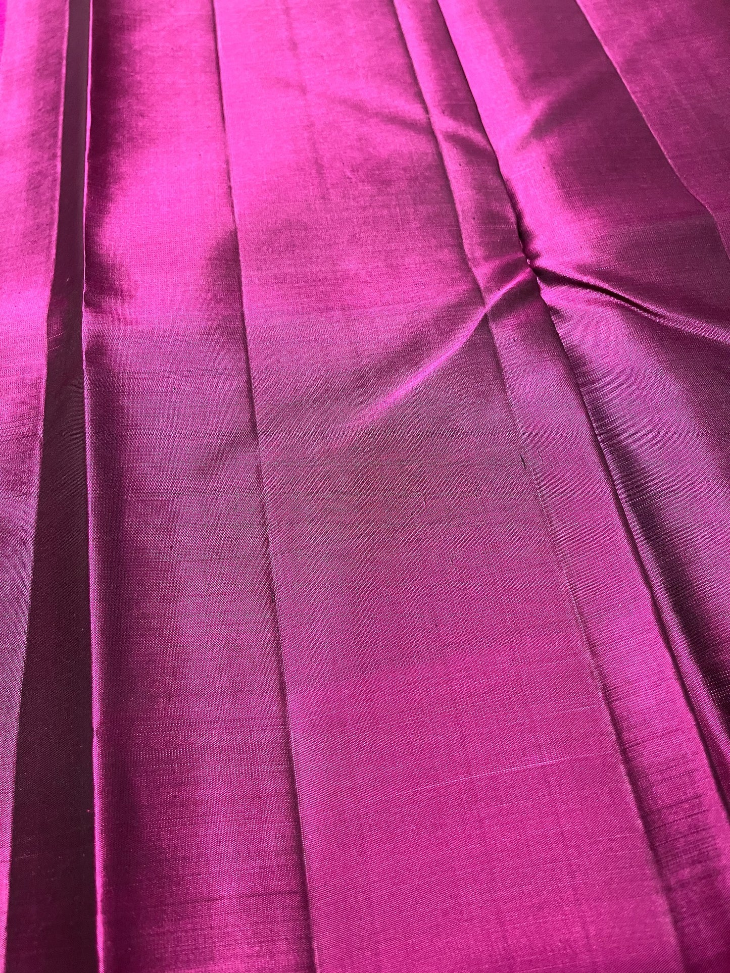 Southloom Pure Handloom Kanchipuram Silk Saree with Butta Work (Blue & Magenta)