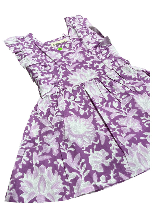 Southloom Pure Cotton Jaipur Printed Frocks for Girls (Age 1-2)