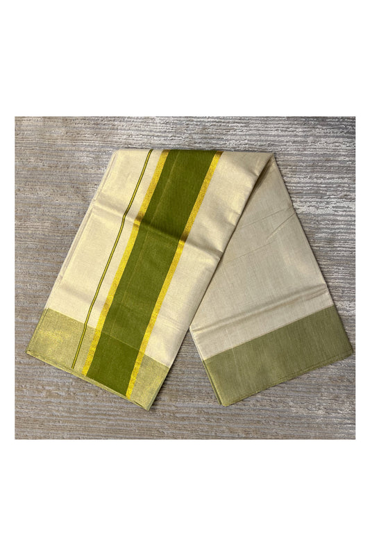 Southloom Kerala Tissue Kasavu Saree