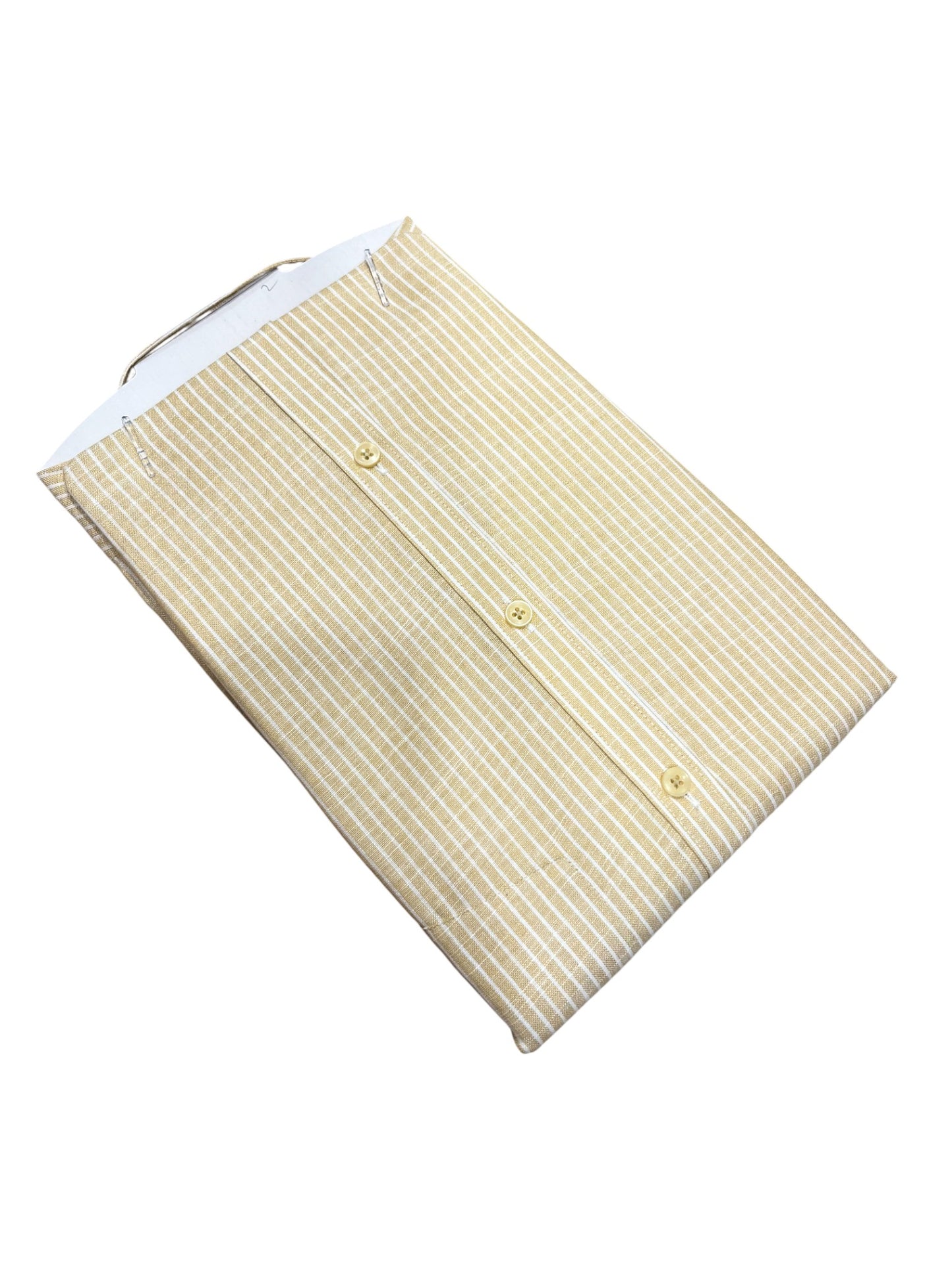 Southloom Pure Cotton Yellow Lines Shirt (XL HS)