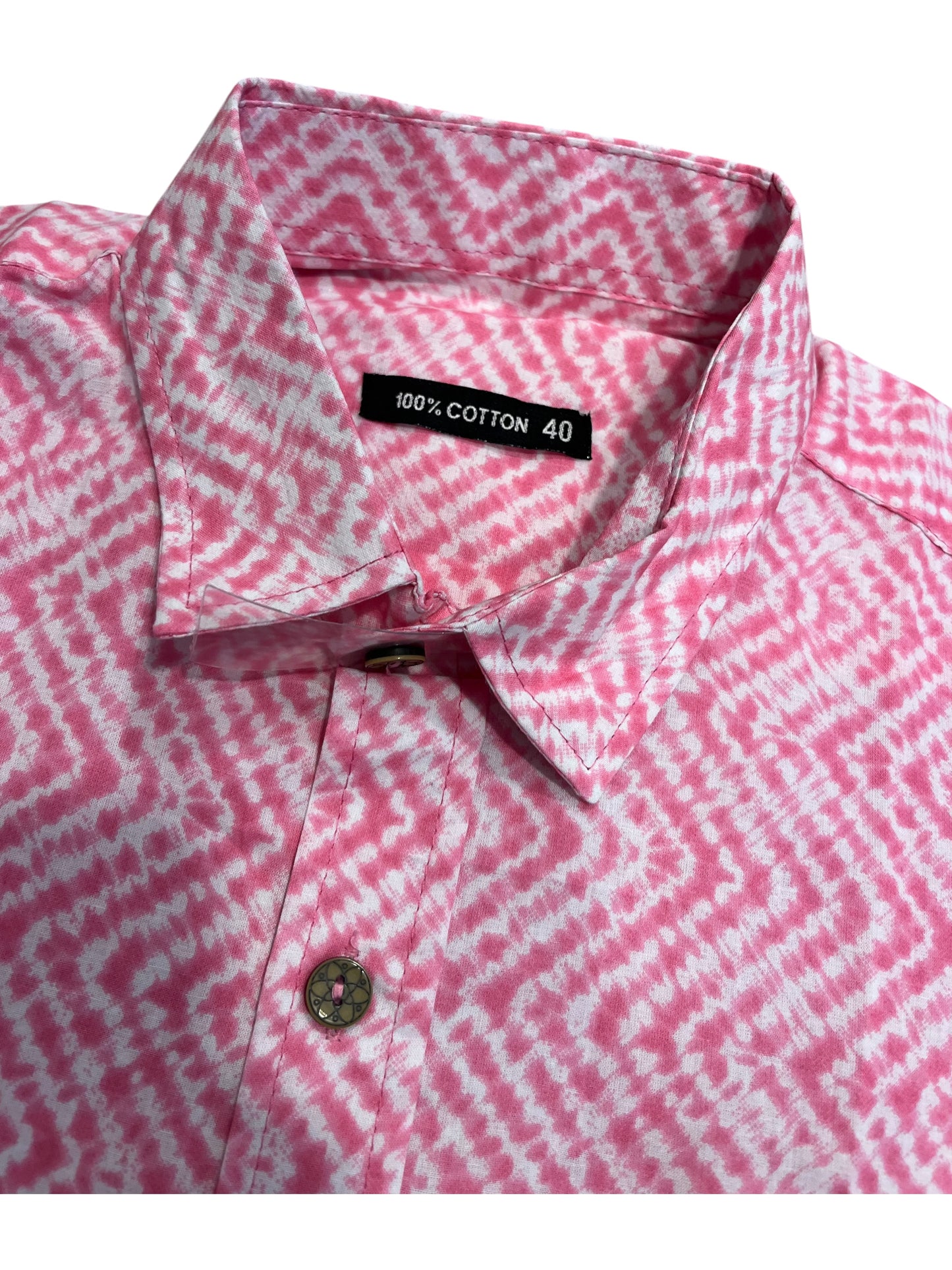 Southloom Jaipur Pure Cotton Printed Shirt For Men (Large)