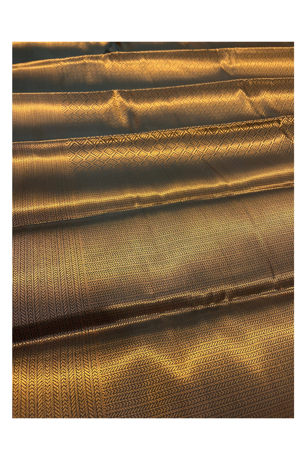 Southloom Premium Semi Silk Zari Work Brocade Saree in Bridal Green with Matching Pallu