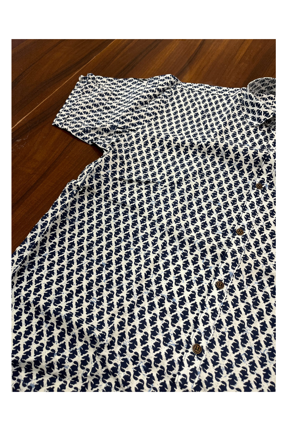 Southlooom Jaipur Pure Cotton Printed Shirt For Men (4XL)
