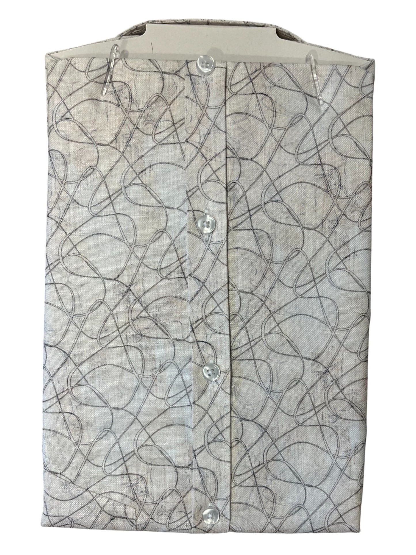 Southloom Pure Cotton Off-White Printed Shirt (40 HS)