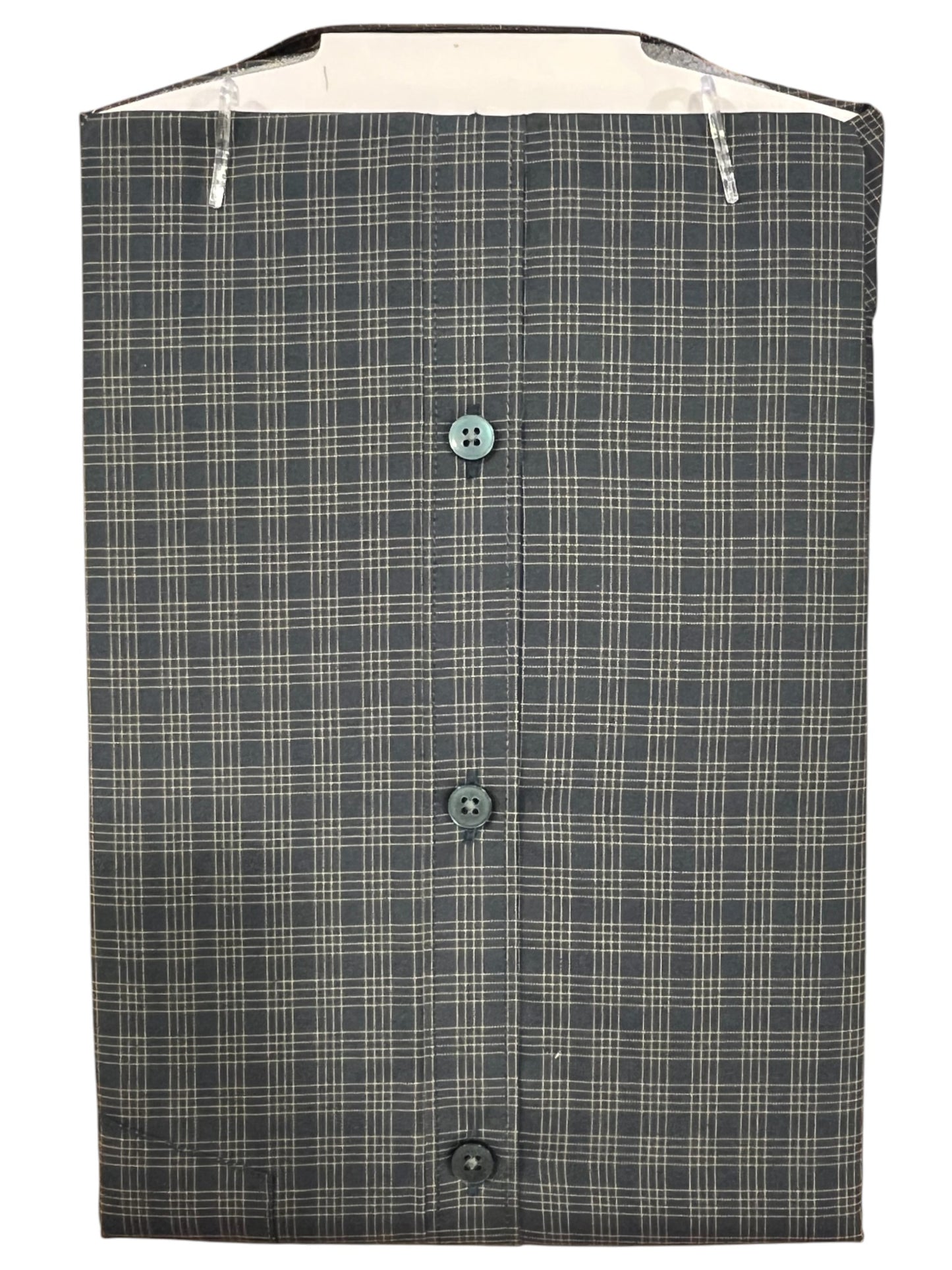 Southloom Pure Cotton Green Cheack Shirt (42 HS)