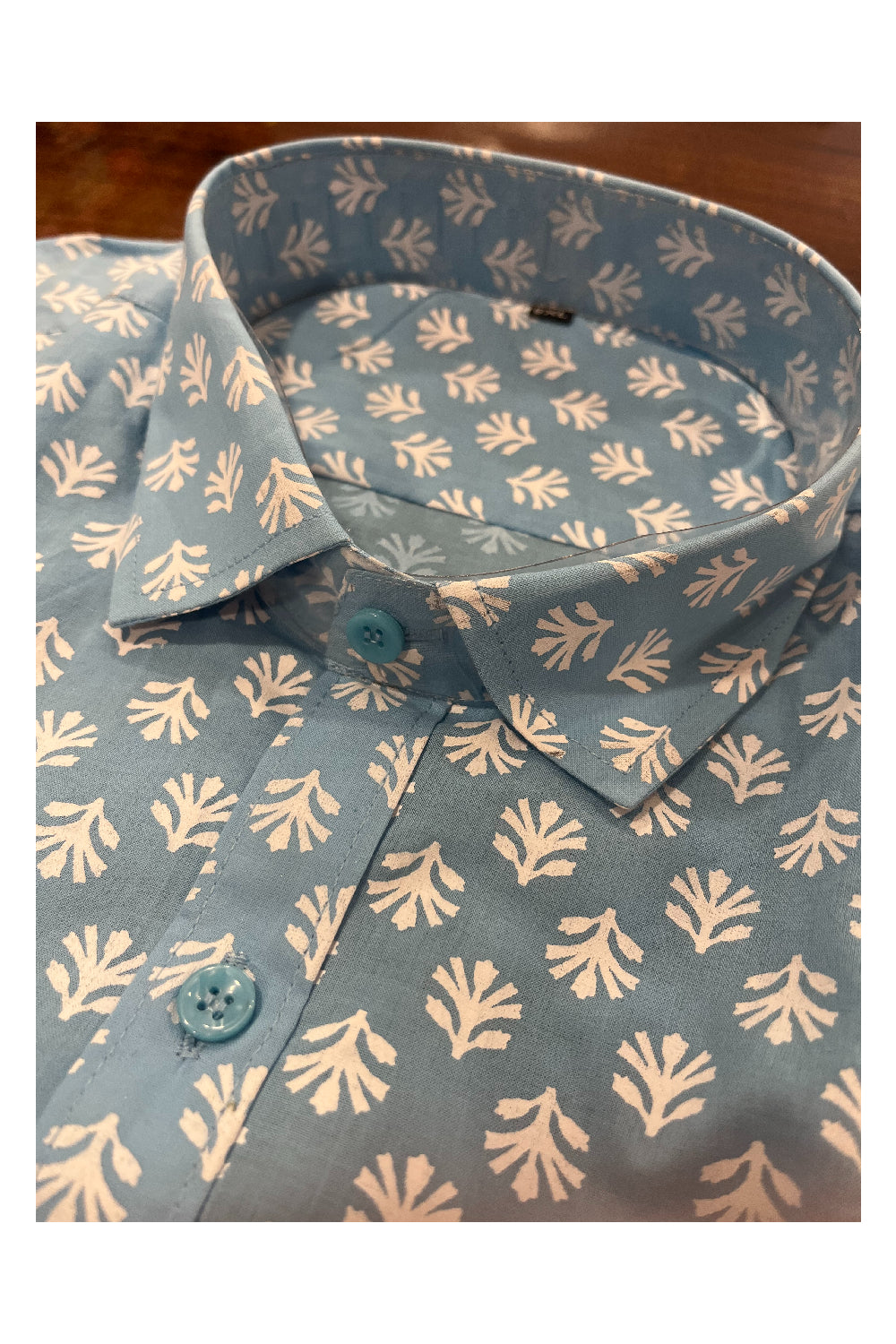 Southloom Jaipur Pure Cotton Printed Shirt For Men (5XL)