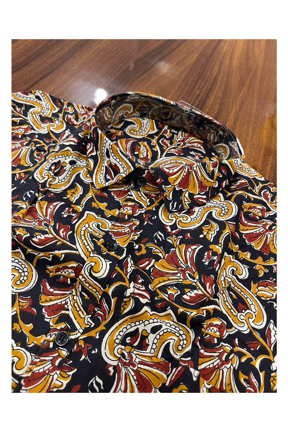 Southloom Jaipur Pure Cotton Printed Shirt For Men (3XL)